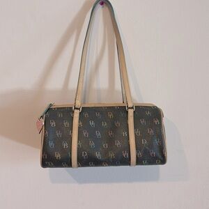 Dooney & bourke y2k vintage rainbow barrel bag